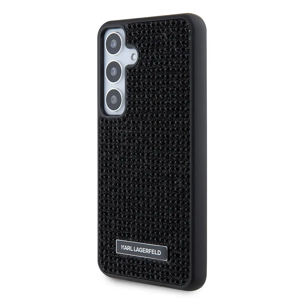 Galaxy S24 Taşlı Metal Logo Kılıf - Karl Lagerfeld Lisanslı