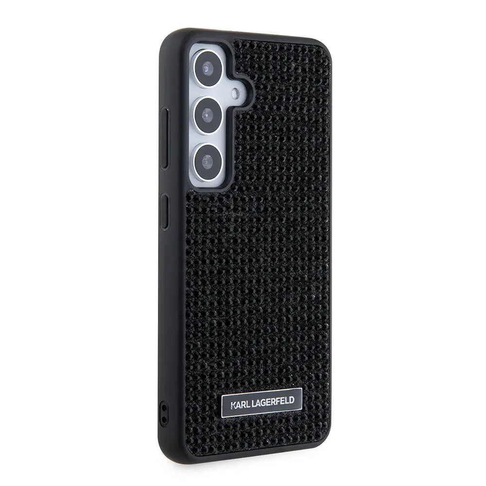 Galaxy S24 Taşlı Metal Logo Kılıf - Karl Lagerfeld Lisanslı