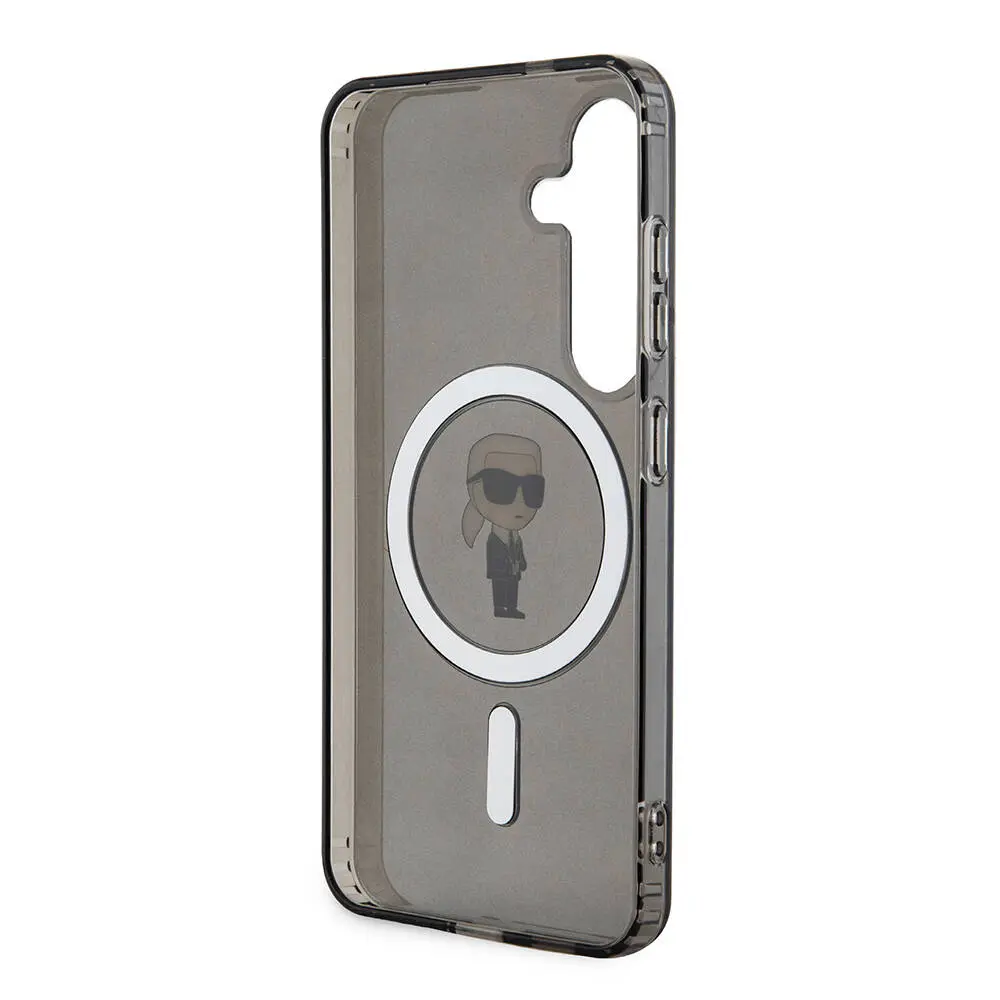 Galaxy S24 MagSafe Uyumlu IML Baskılı Kılıf - Karl Lagerfeld Karl Head