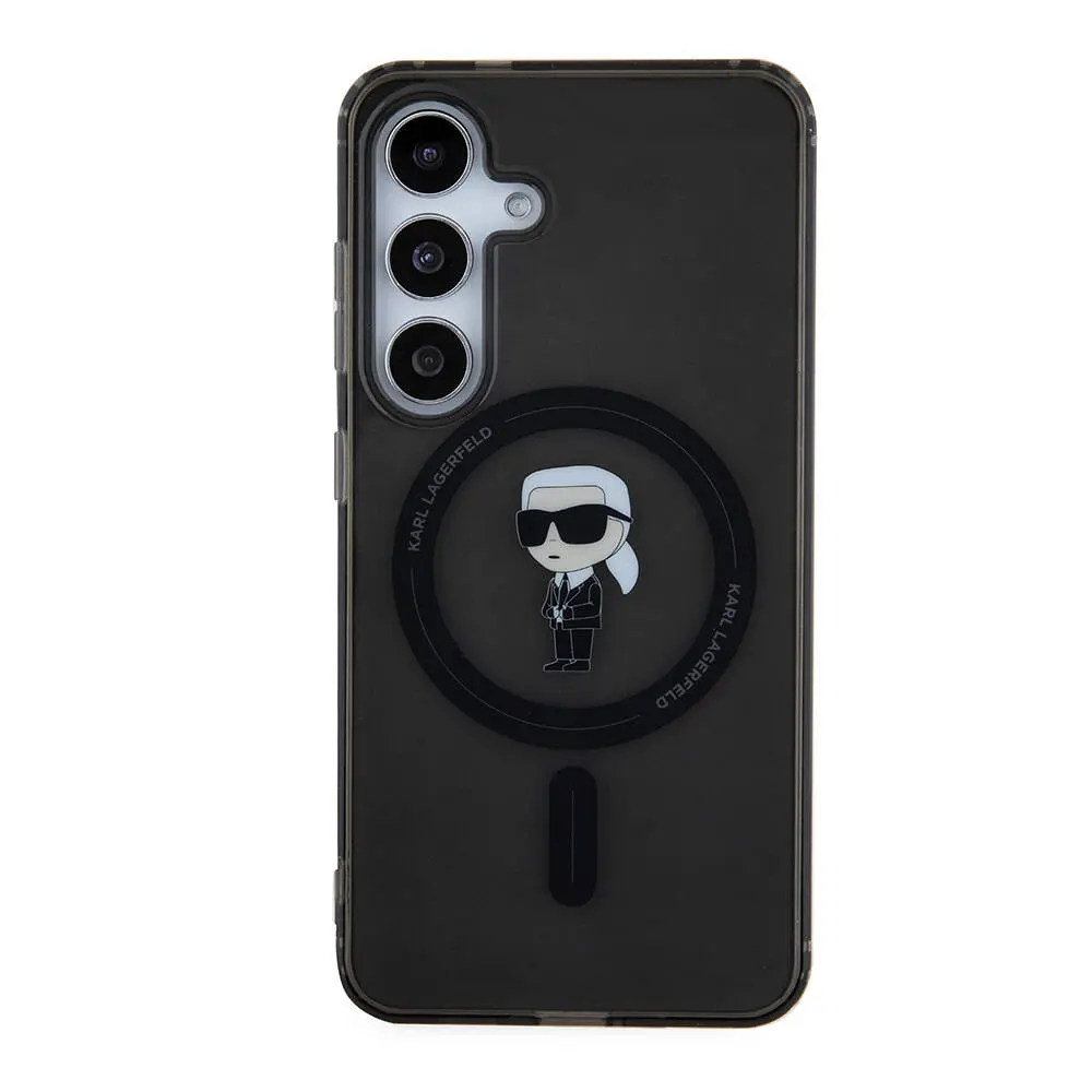 Galaxy S24 MagSafe Uyumlu IML Baskılı Kılıf - Karl Lagerfeld Karl Head