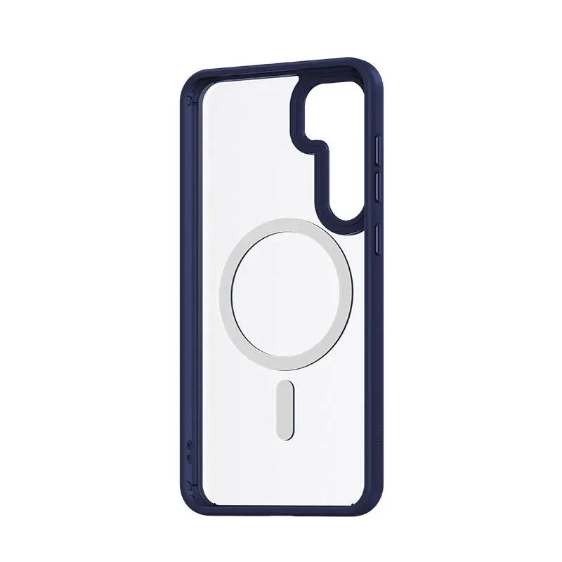 Galaxy S24 MagSafe Uyumlu Şeffaf Kılıf - Benks MagClap TPU Çerçeve