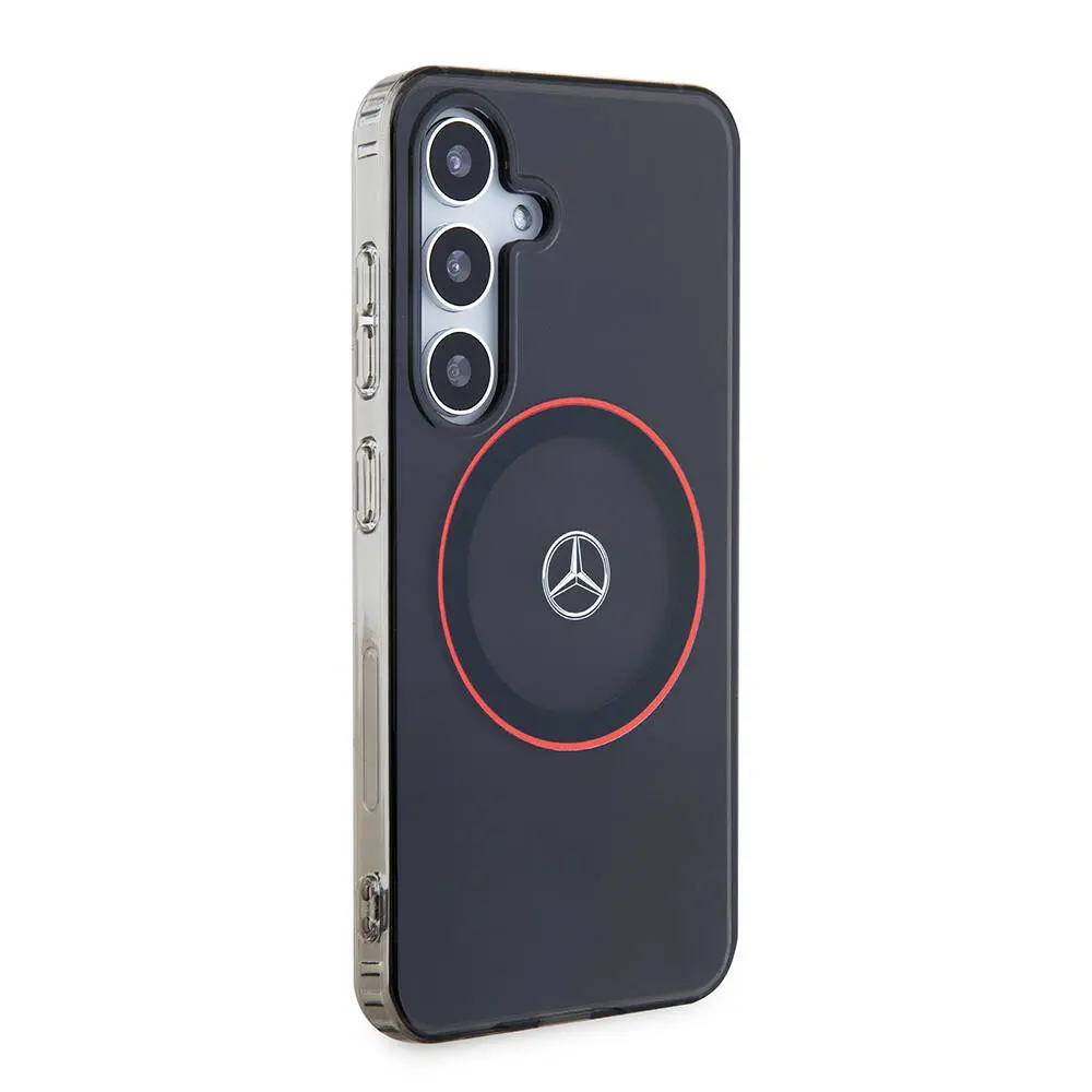 Galaxy S24 MagSafe Uyumlu Lisanslı Kılıf - Mercedes Benz Red Ring