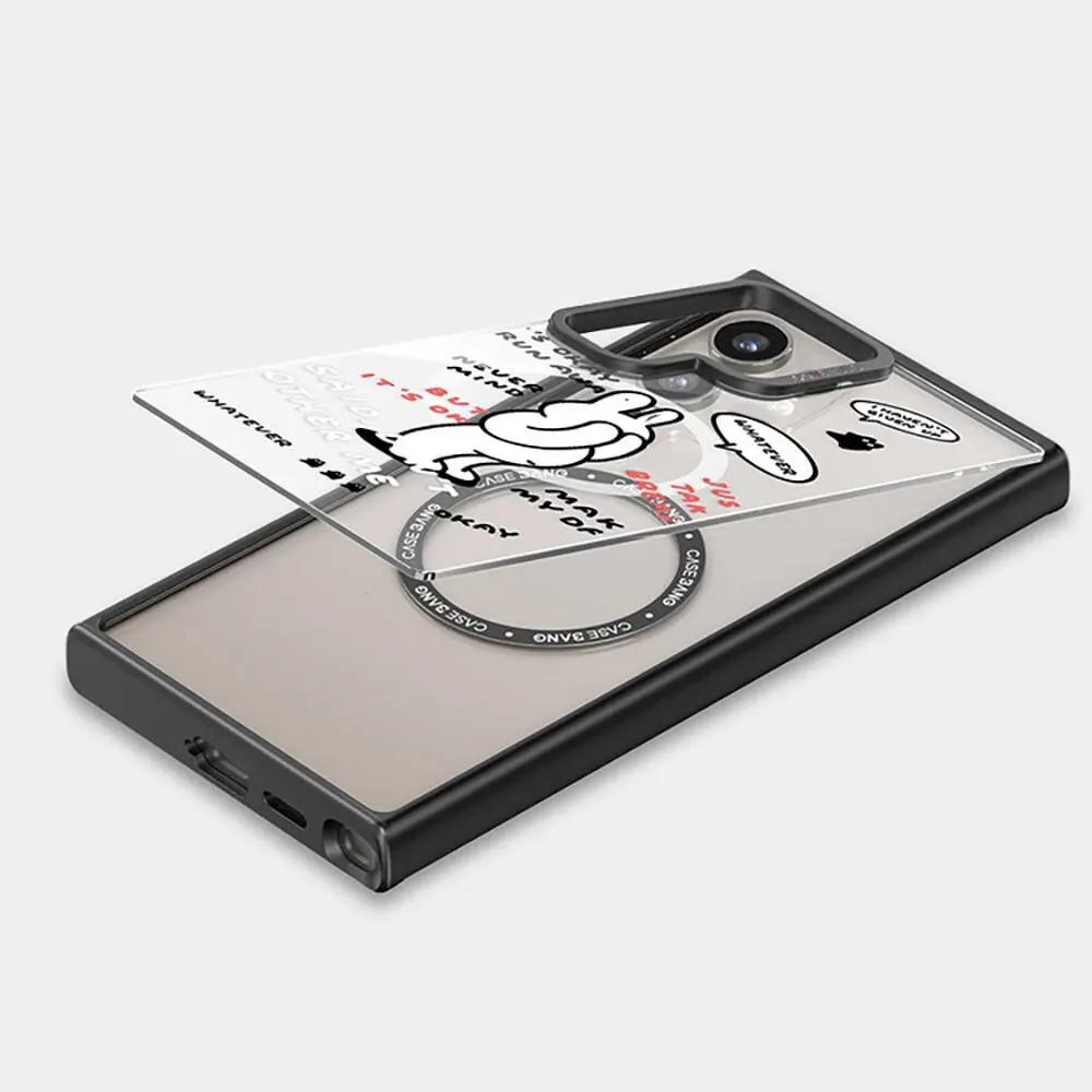 Galaxy S24 Plus MagSafe Uyumlu Mıknatıslı Arka Panel - Casebang Chill Out