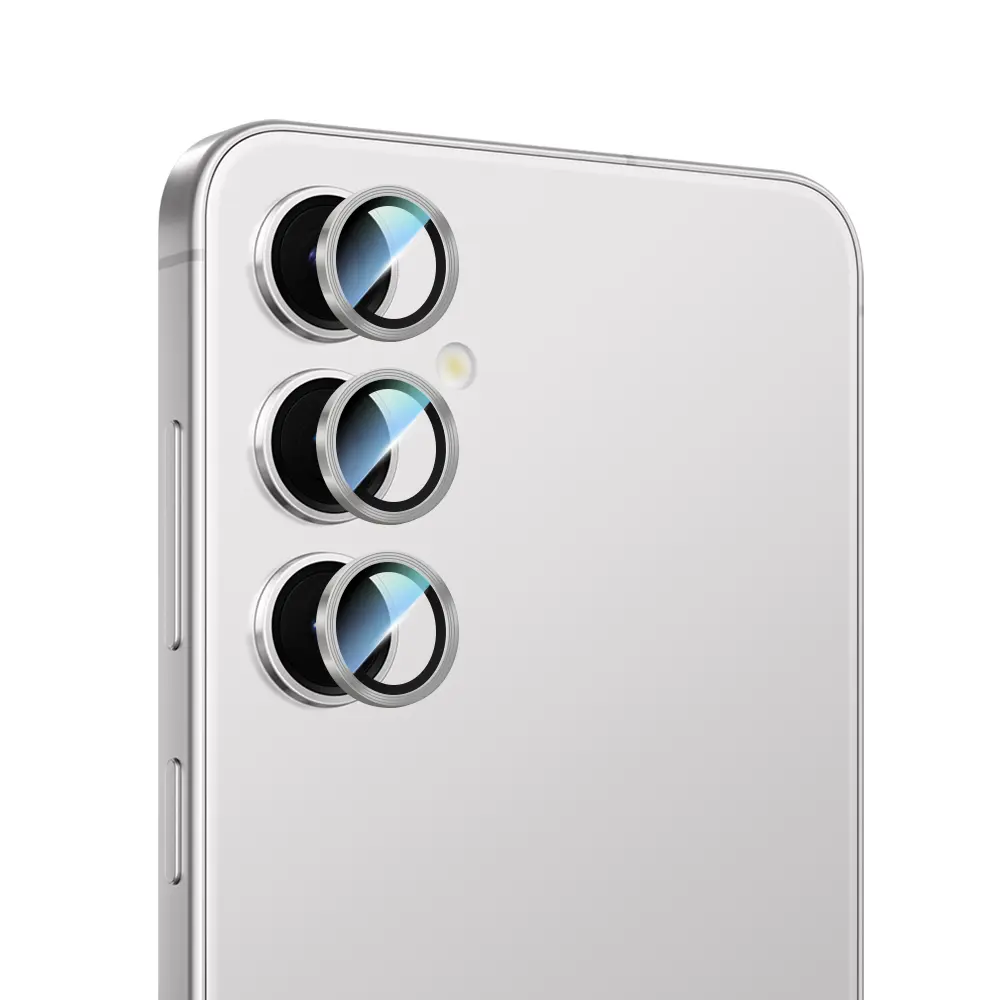 Galaxy S24 Plus CaseWorld Alloy Serisi Oleofobik Anti Reflective Kamera Lens Koruyucu