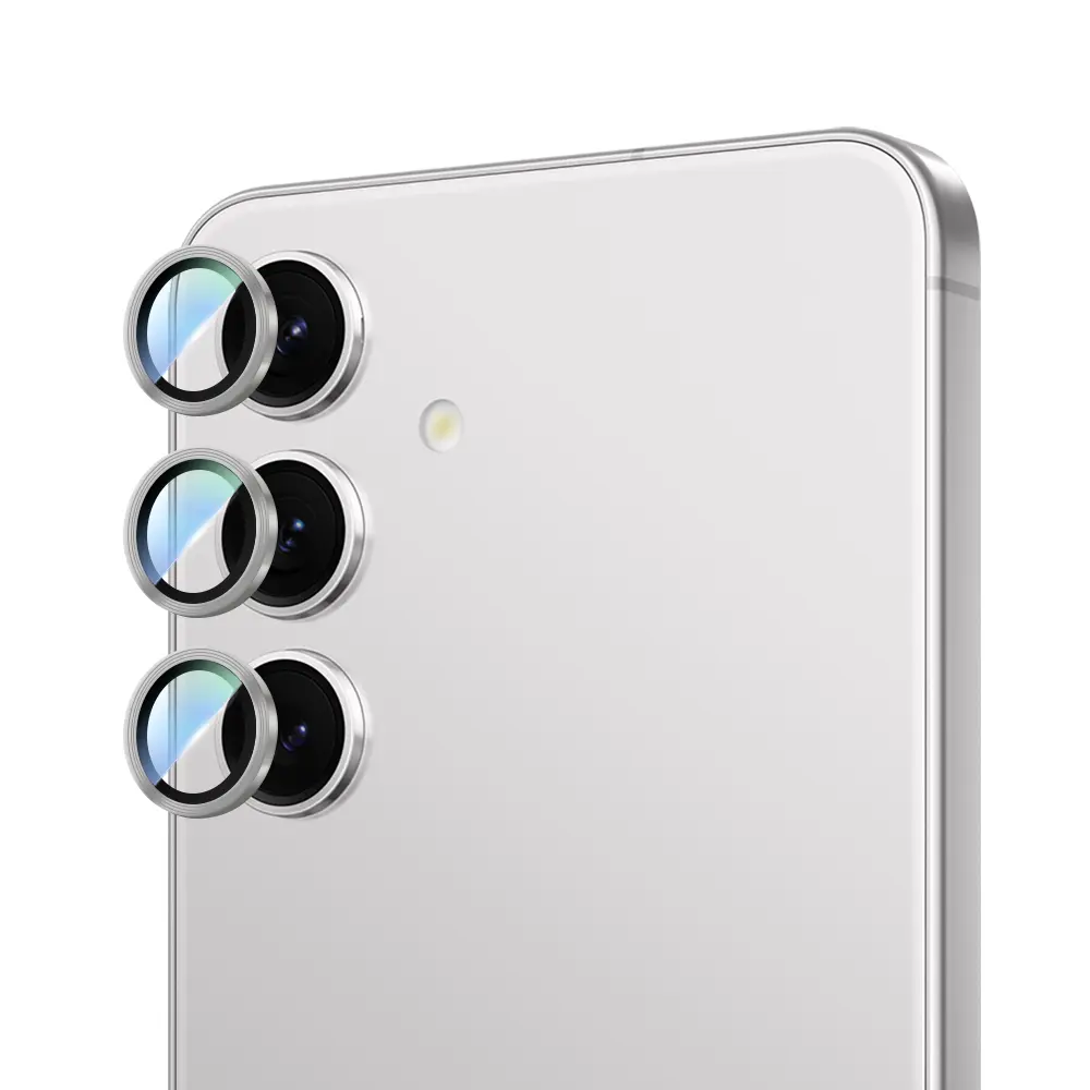 Galaxy S24 Plus CaseWorld Alloy Serisi Oleofobik Anti Reflective Kamera Lens Koruyucu