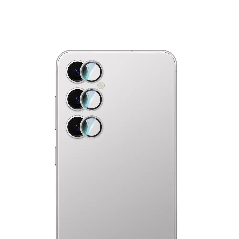 Galaxy S24 Plus CaseWorld Alloy Serisi Oleofobik Anti Reflective Kamera Lens Koruyucu