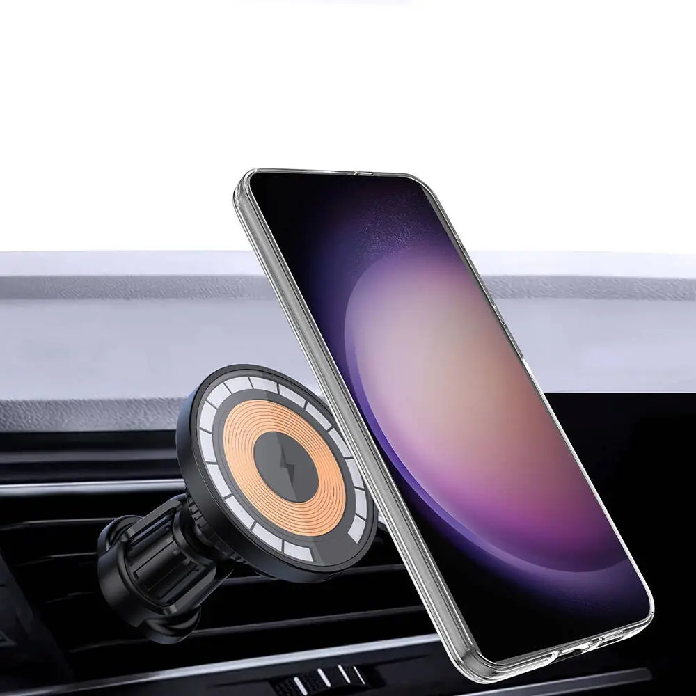Galaxy S24 Plus MagSafe Uyumlu Şeffaf Kılıf - Wlons Efsane Kapak