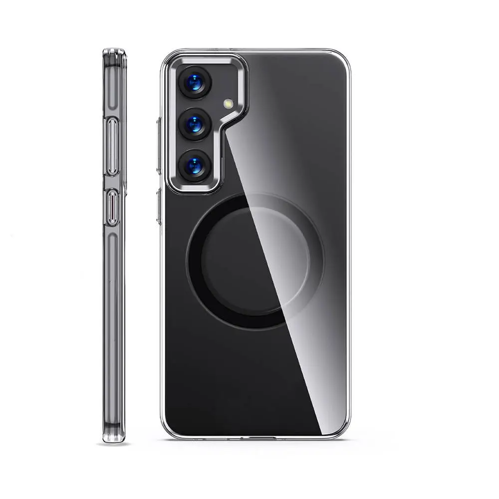Galaxy S24 Plus MagSafe Uyumlu Şeffaf Kılıf - Wlons Efsane Kapak