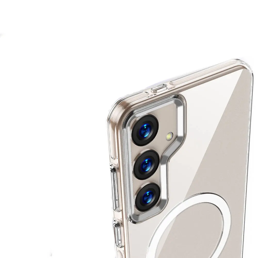 Galaxy S24 Plus MagSafe Uyumlu Şeffaf Kılıf - Wlons Efsane Kapak