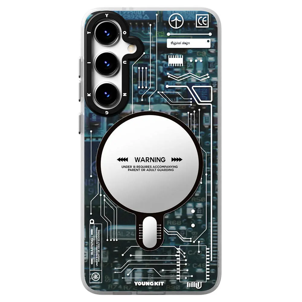 Galaxy S24 Plus MagSafe Uyumlu Kılıf - YoungKit Technology Serisi