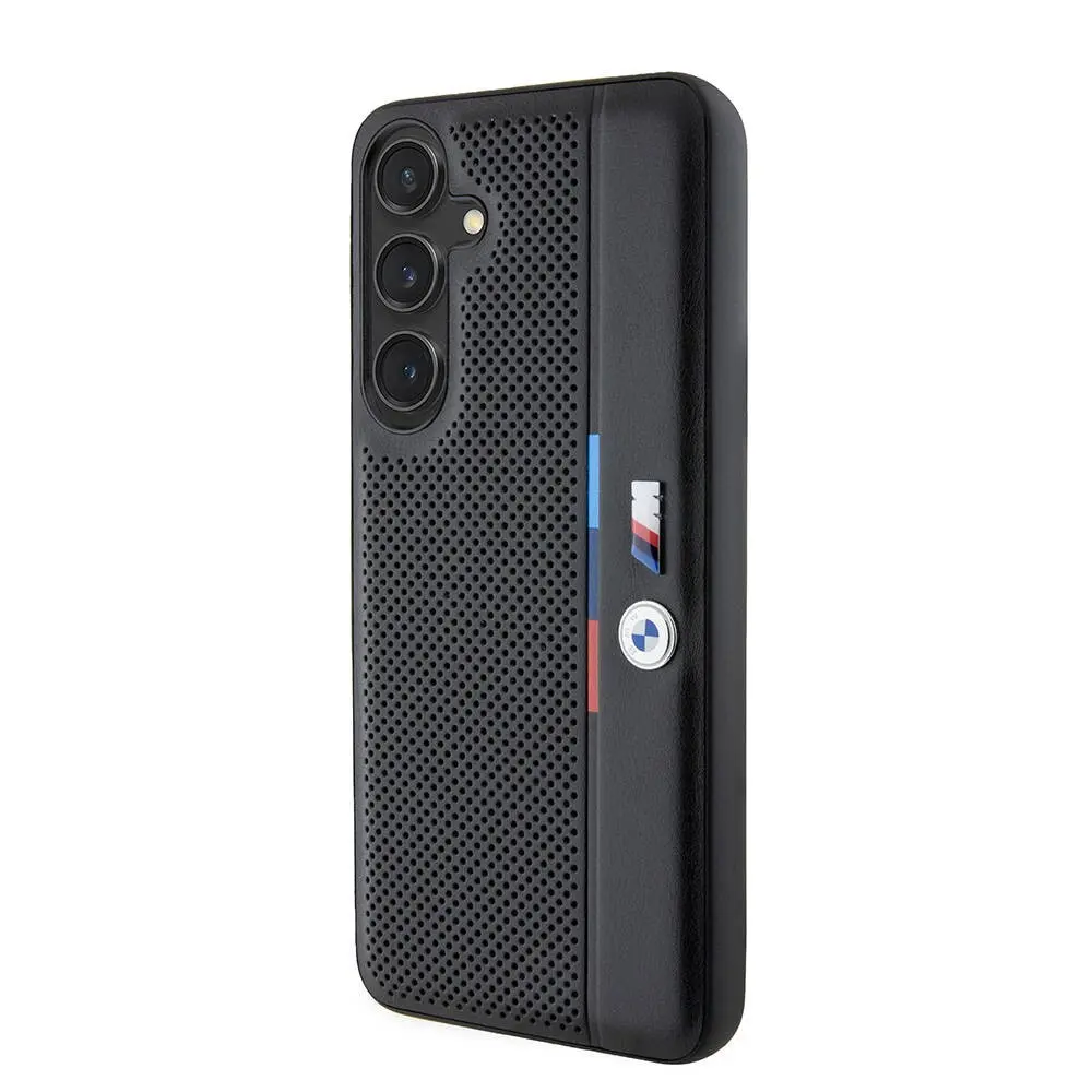Galaxy S24 Plus Kılıf, BMW Lisanslı M Logolu Detail Line - Siyah