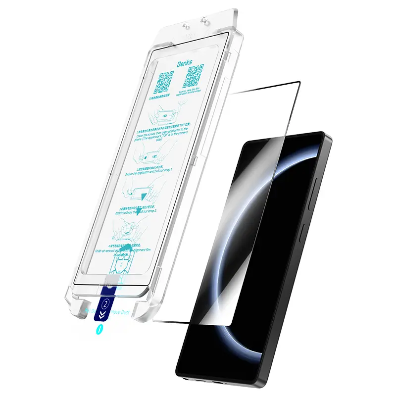 Galaxy S25 Ultra AR Yansıma Önleyici Ekran Koruyucu - Benks Glass Warrior