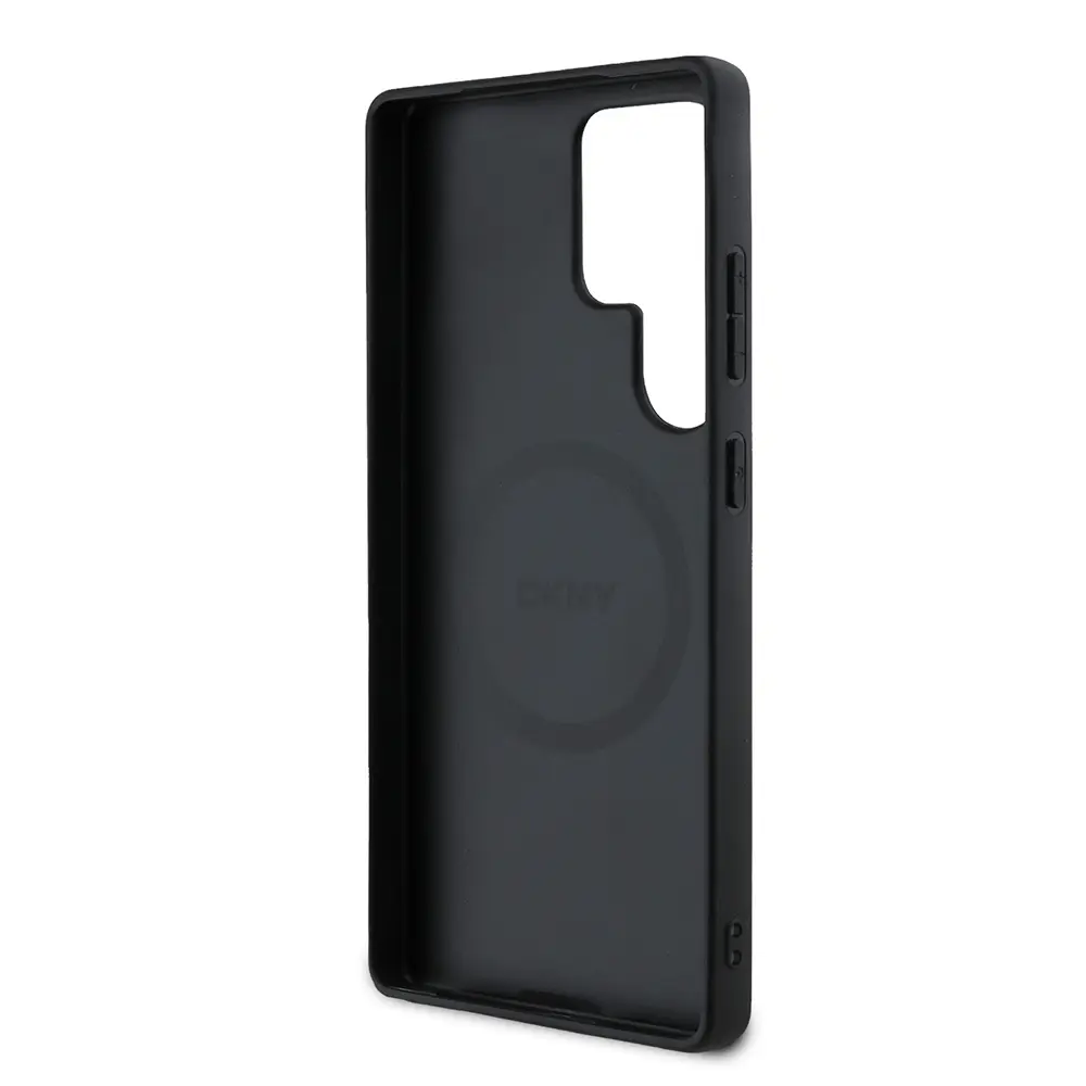 Galaxy S25 Ultra MagSafe Uyumlu 3D Checkered Desenli Kılıf - DKNY