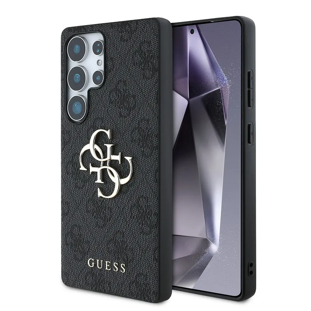 Galaxy S25 Ultra Kılıf, Lisanslı PU Deri 4G Desenli - Guess