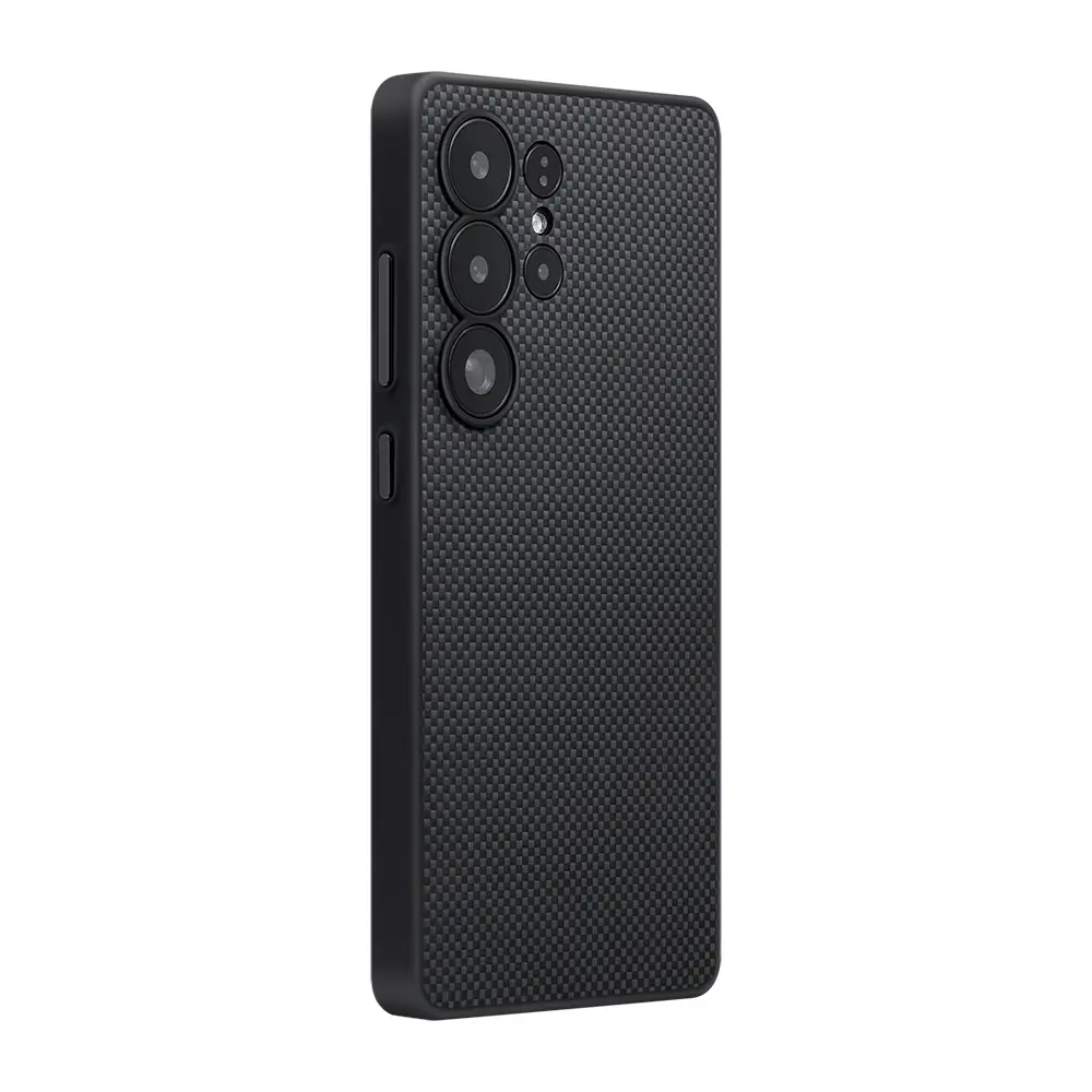 Galaxy S25 Ultra MagSafe Uyumlu Aramid Fiber Kılıf - Pitaka PinButton