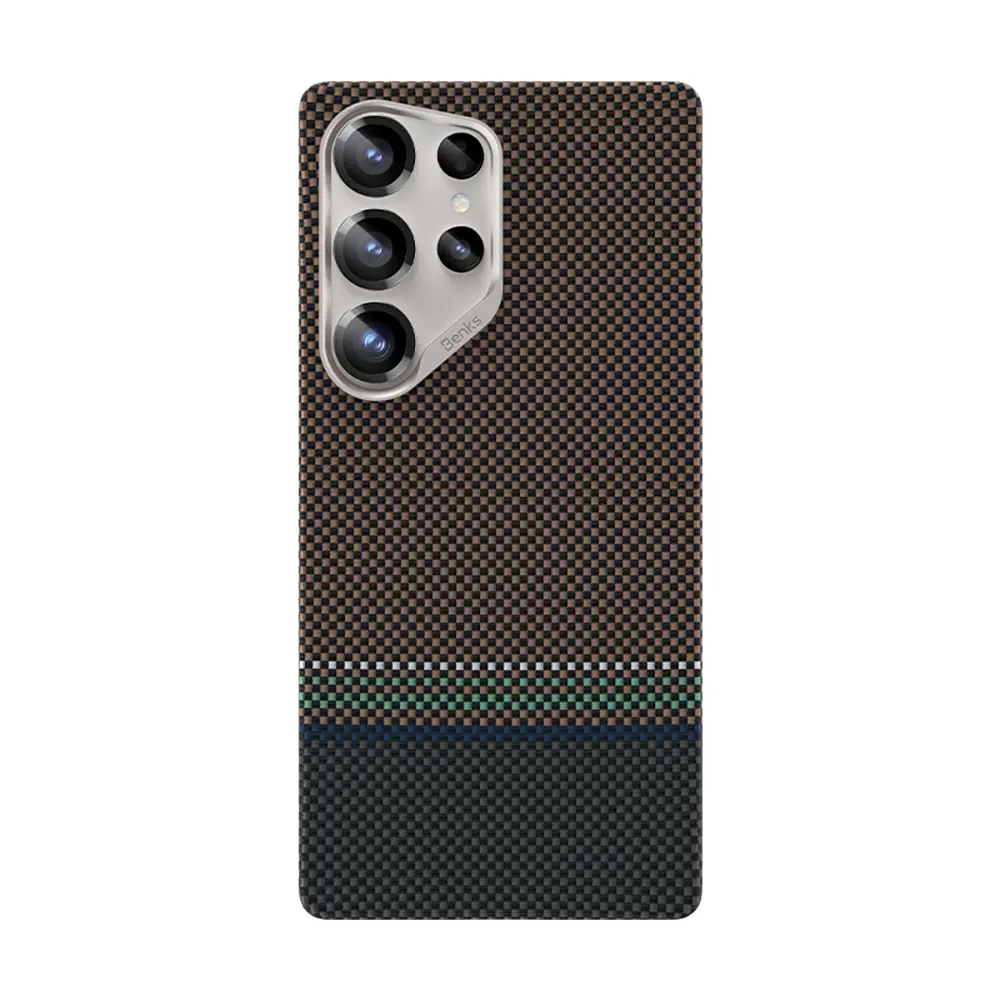 Galaxy S25 Ultra MagSafe Uyumlu Kevlar Kılıf - Benks Prestige ArmorAir