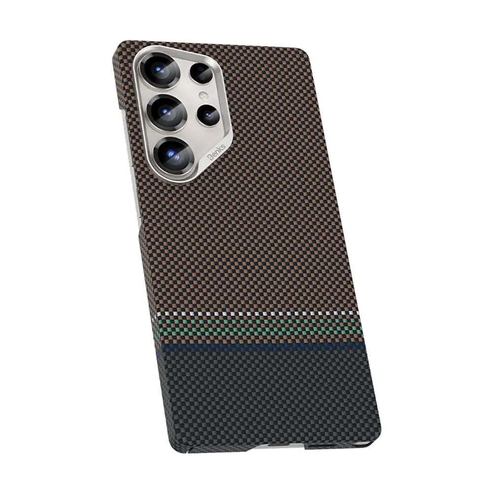 Galaxy S25 Ultra MagSafe Uyumlu Kevlar Kılıf - Benks Prestige ArmorAir