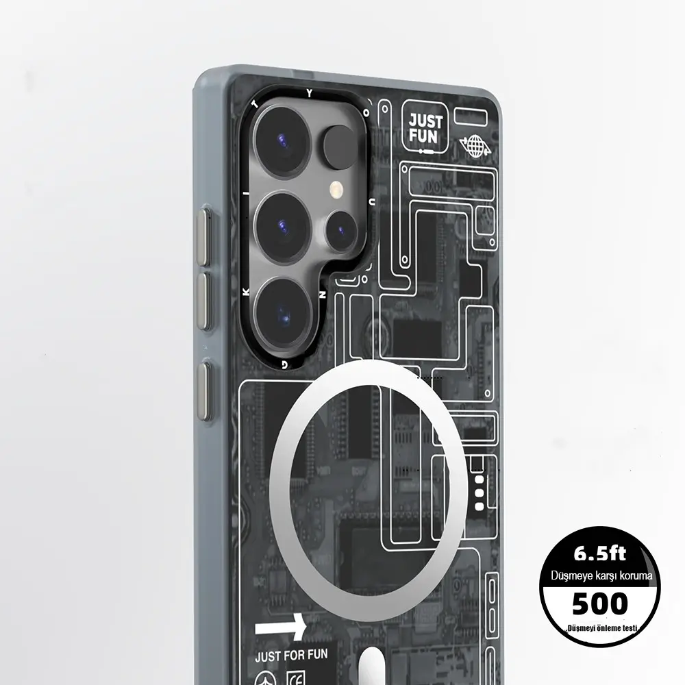 Galaxy S25 Ultra MagSafe Uyumlu Kılıf - YoungKit Technology Serisi