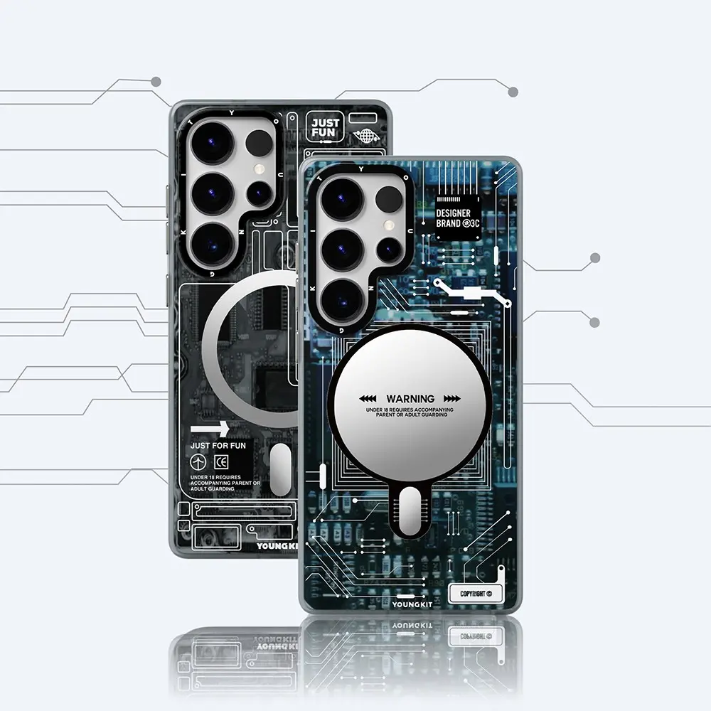 Galaxy S25 Ultra MagSafe Uyumlu Kılıf - YoungKit Technology Serisi