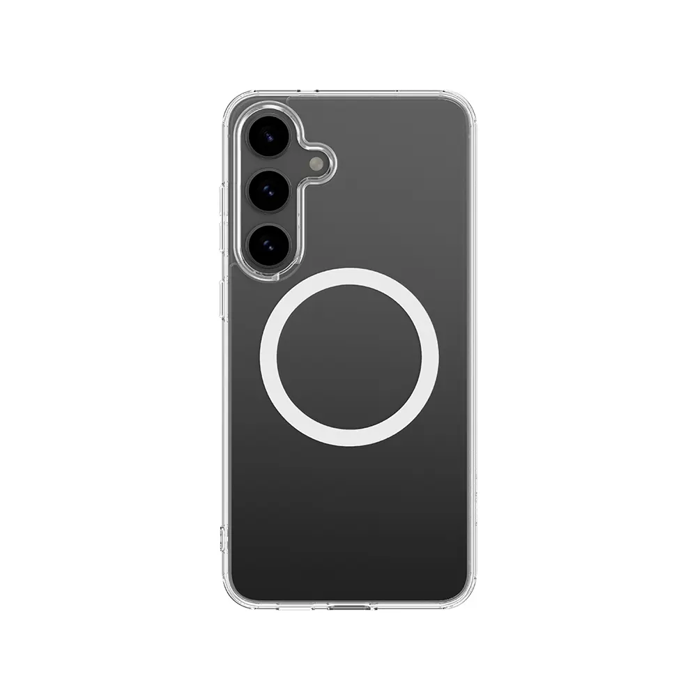 Galaxy S25 MagSafe Uyumlu Şeffaf Kılıf - Amazingthing Minimal