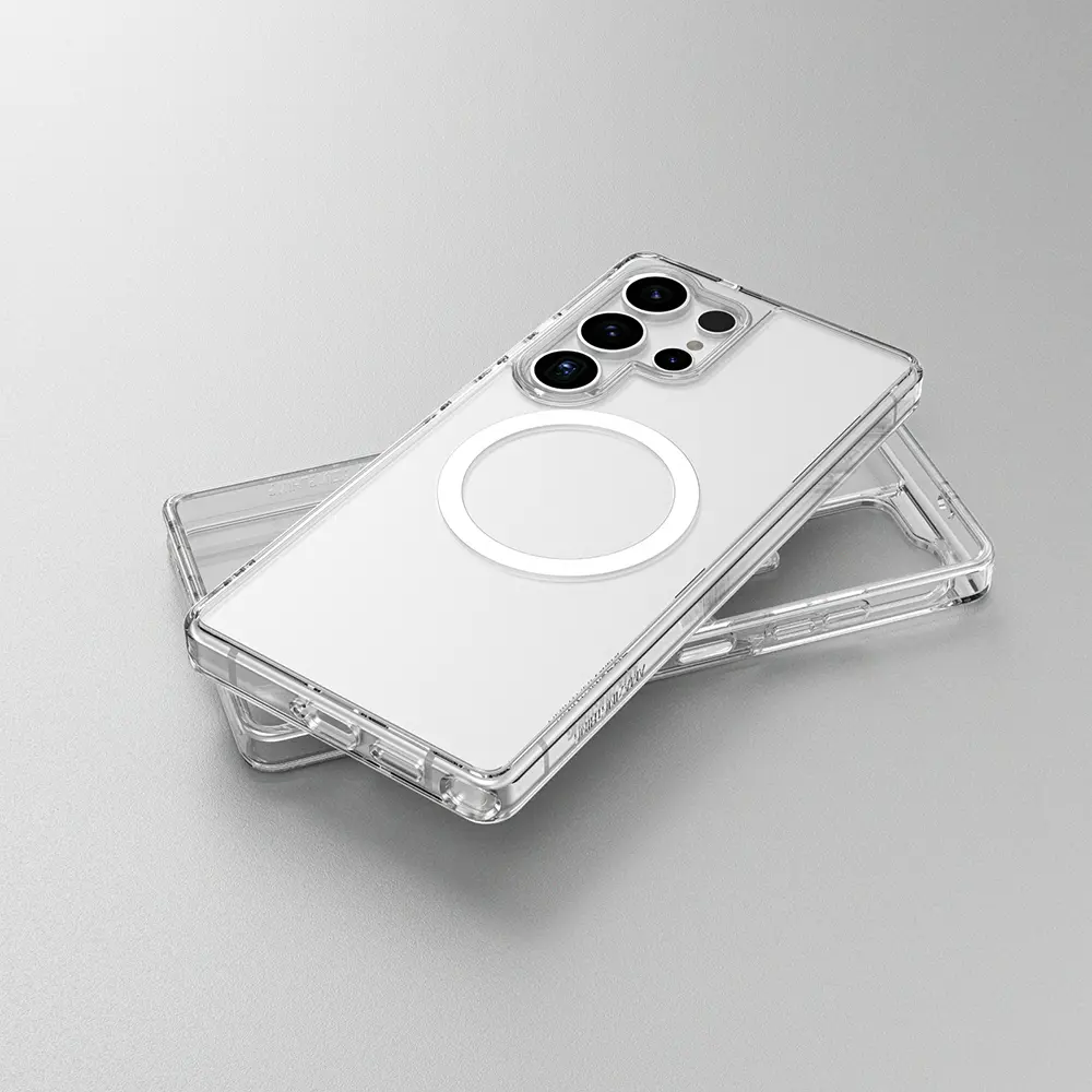 Galaxy S25 MagSafe Uyumlu Şeffaf Kılıf - Amazingthing Minimal
