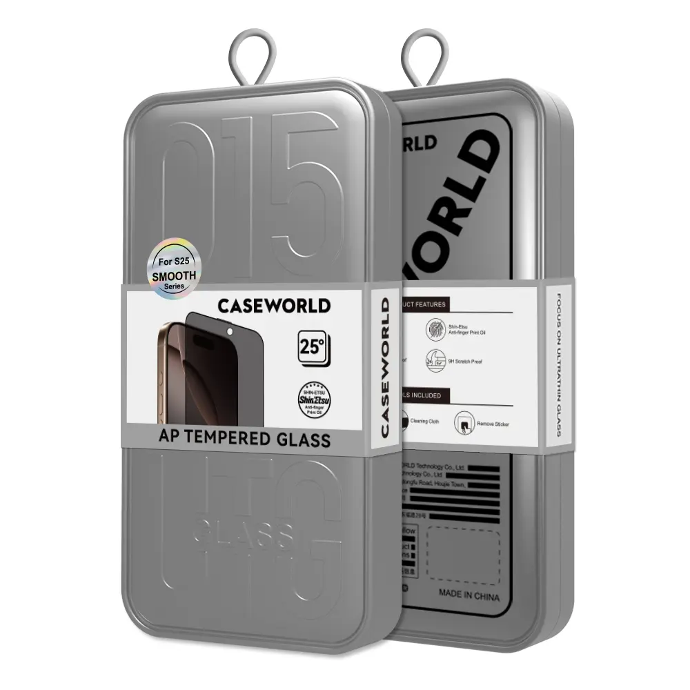 Galaxy S25 Plus Gizlilik Filtreli Temperli Cam Ekran Koruyucu - CaseWorld HD