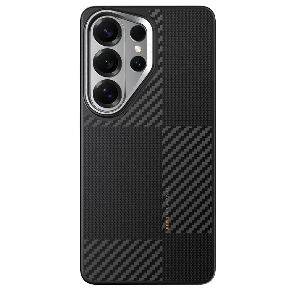 Galaxy S26 Ultra MagSafe Uyumlu Aramid Kılıf - Raptic Aramid Dual