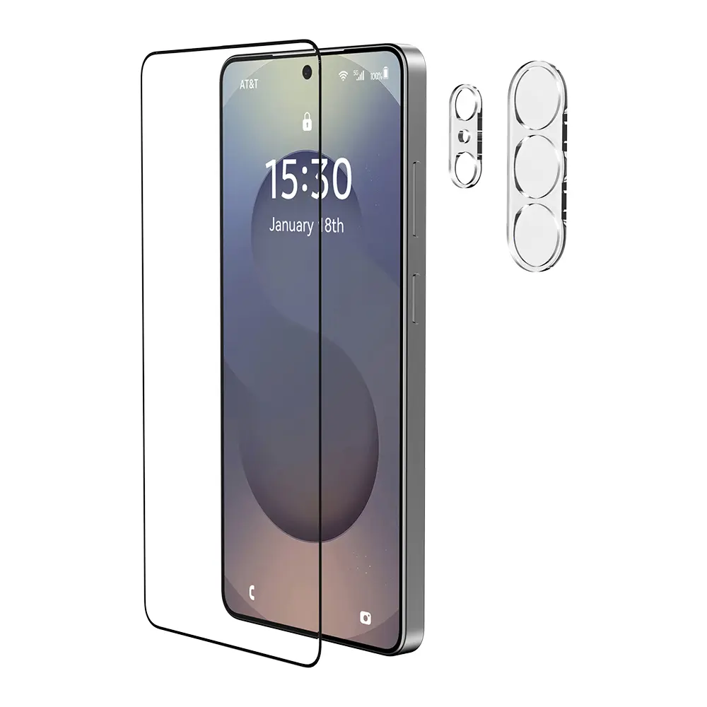 Galaxy S26 Ultra Ekran ve Lens Koruyucu Set - Raptic 2in1 Bundle Kit