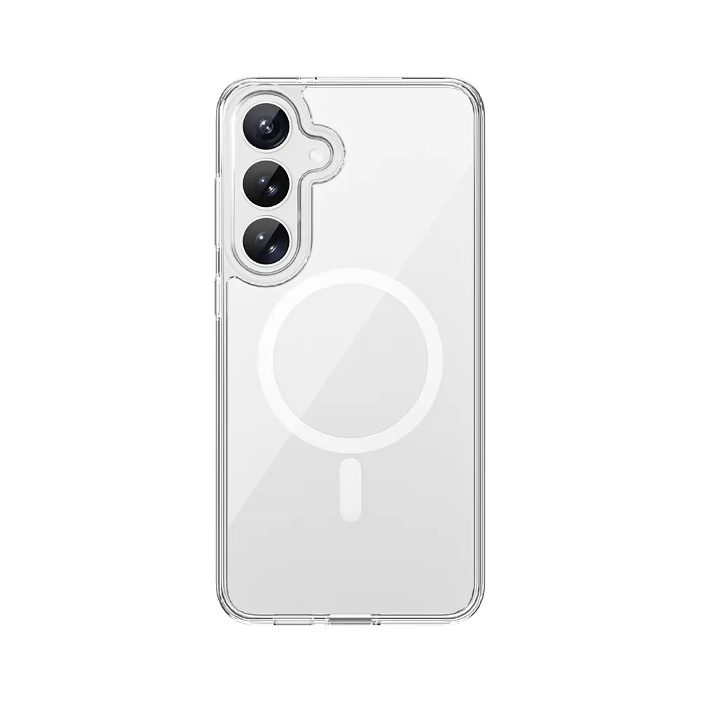 Galaxy S26 MagSafe Uyumlu Şeffaf Kılıf - Wiwu iShield Pro