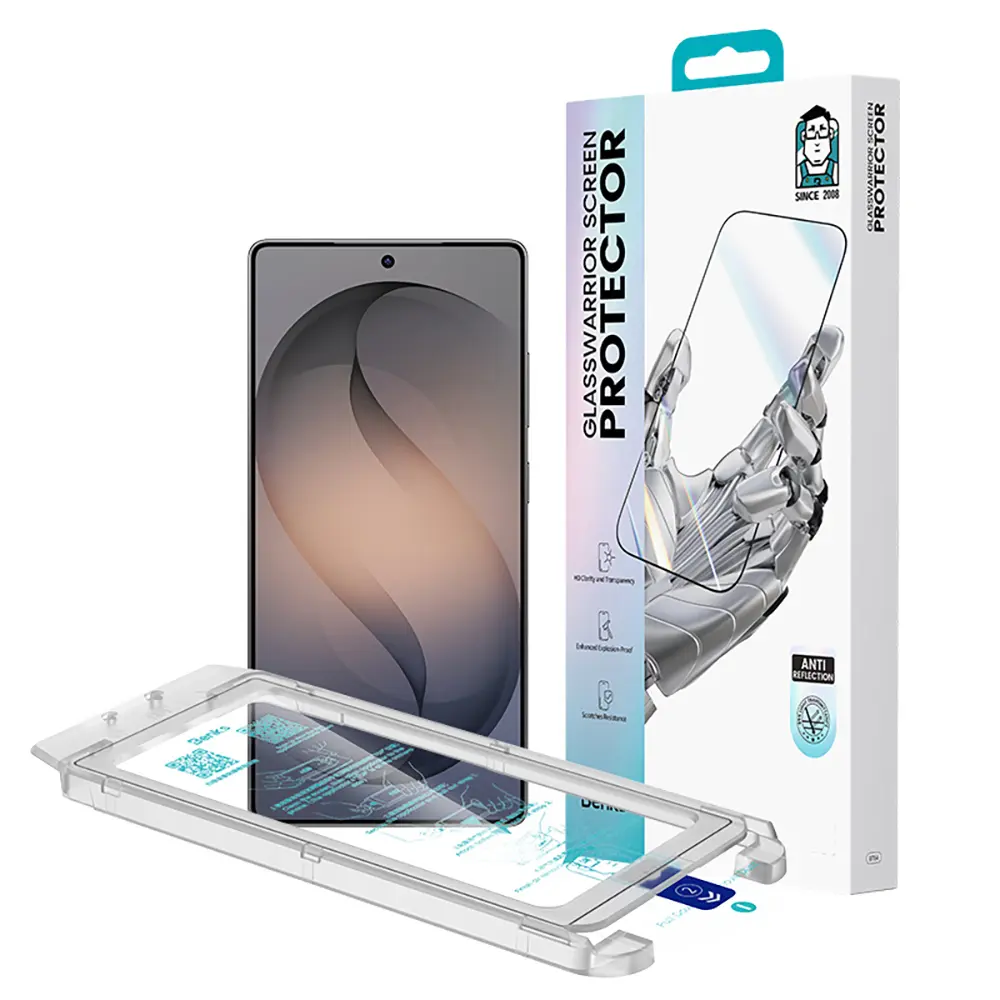 Galaxy S26 Plus AR Cam Ekran Koruyucu ve Uygulama Aparatı - Benks Glass Warrior