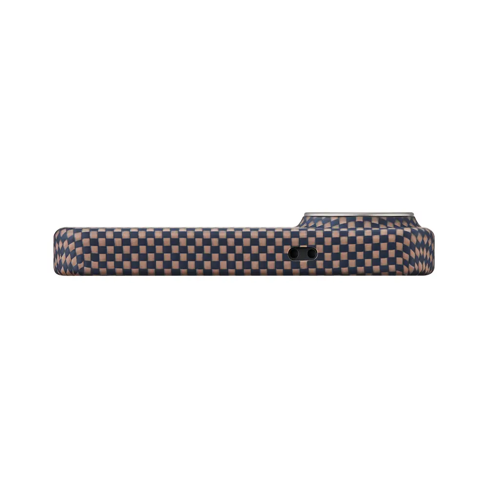 Galaxy S26 Plus MagSafe Uyumlu Aramid Fiber Kılıf - Pitaka Tactile Woven Sunset-Moonrise