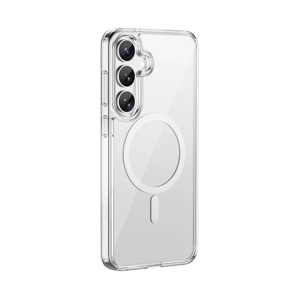 Galaxy S26 Plus MagSafe Uyumlu Şeffaf Kılıf - Wiwu iShield Pro MCC-101