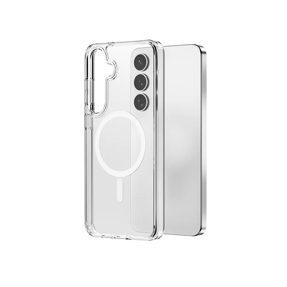 Galaxy S26 Plus MagSafe Uyumlu Şeffaf Kılıf - Wiwu iShield Pro MCC-101