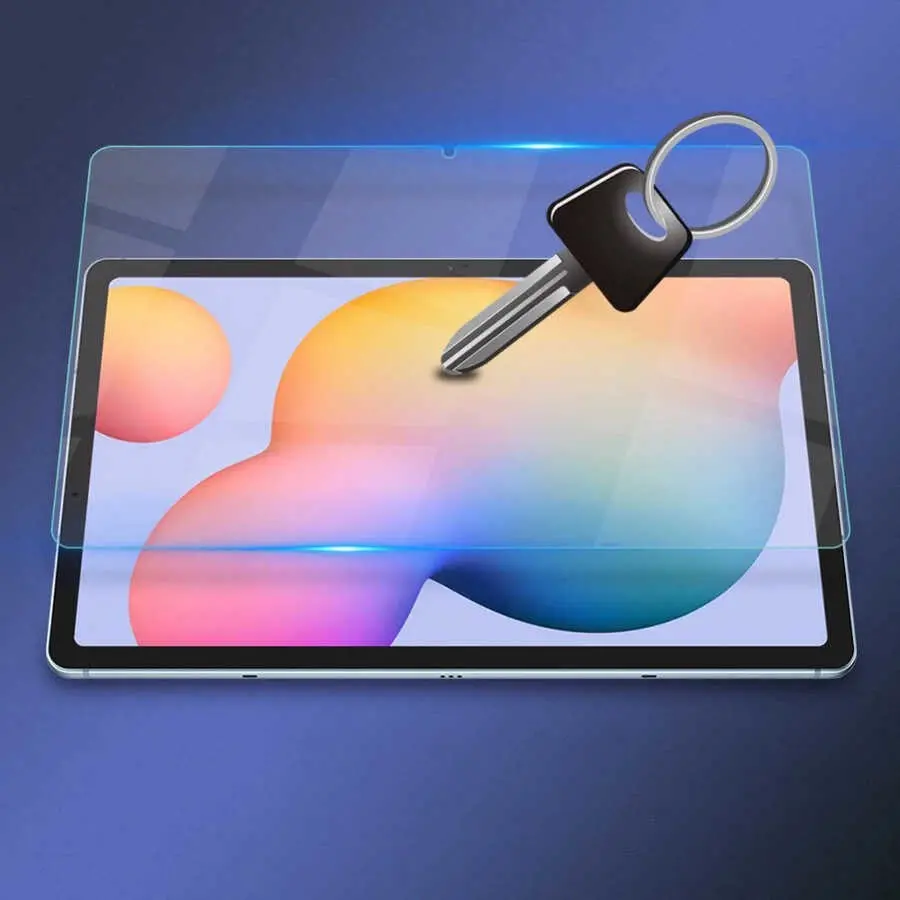 Galaxy Tab S7 T870 Temperli Cam Ekran Koruyucu - Zore