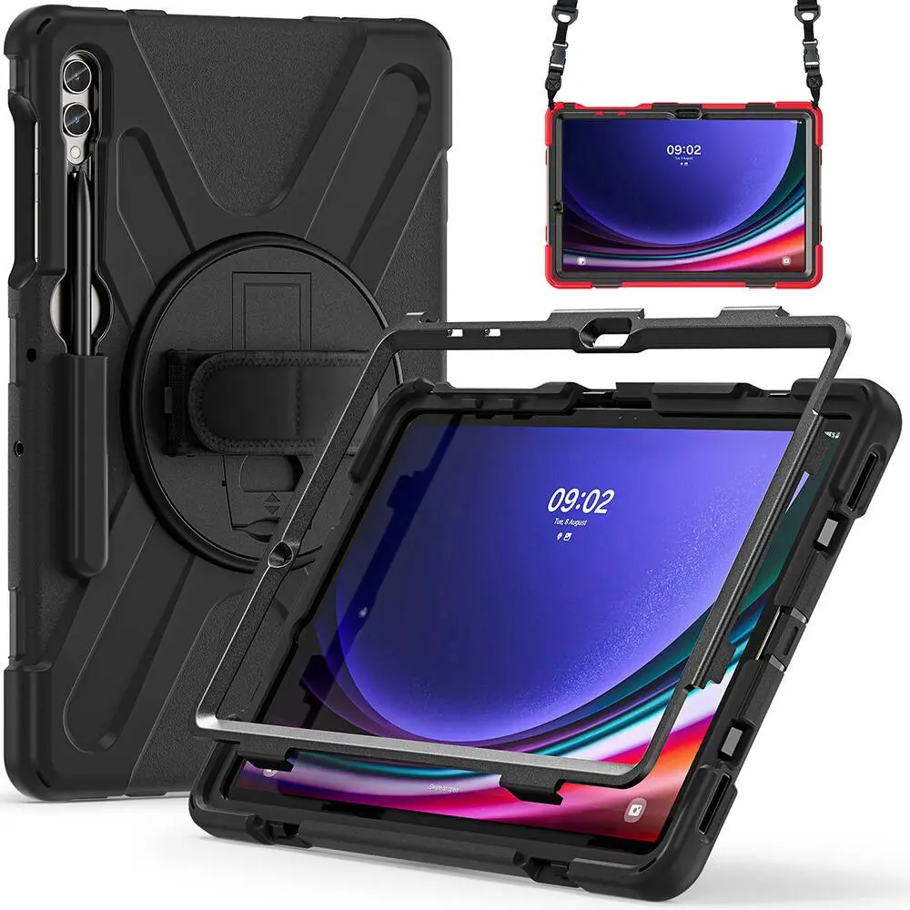 Galaxy Tab S9 FE Plus Zore Defender Silikon Kılıf