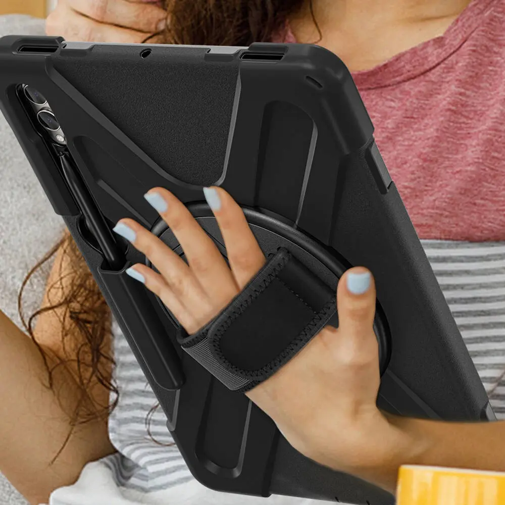 Galaxy Tab S9 FE Plus Zore Defender Silikon Kılıf