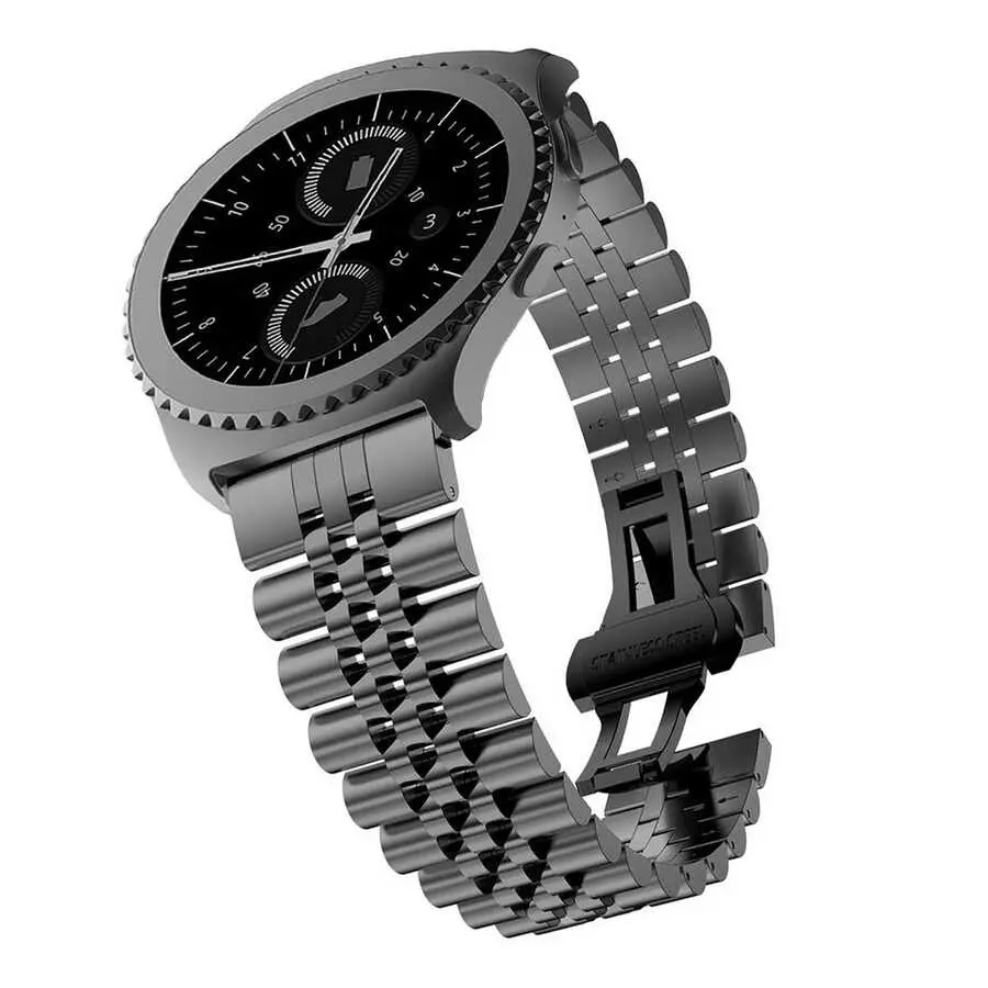 Galaxy Watch 46 mm 22 mm Metal Saat Kordonu - Zore KRD-36