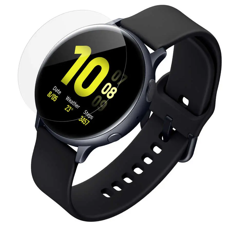 Galaxy Watch Active 2 44 mm PET Ekran Koruyucu - Araree Pure Diamond