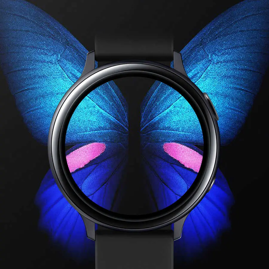 Galaxy Watch Active 2 44 mm PET Ekran Koruyucu - Araree Pure Diamond