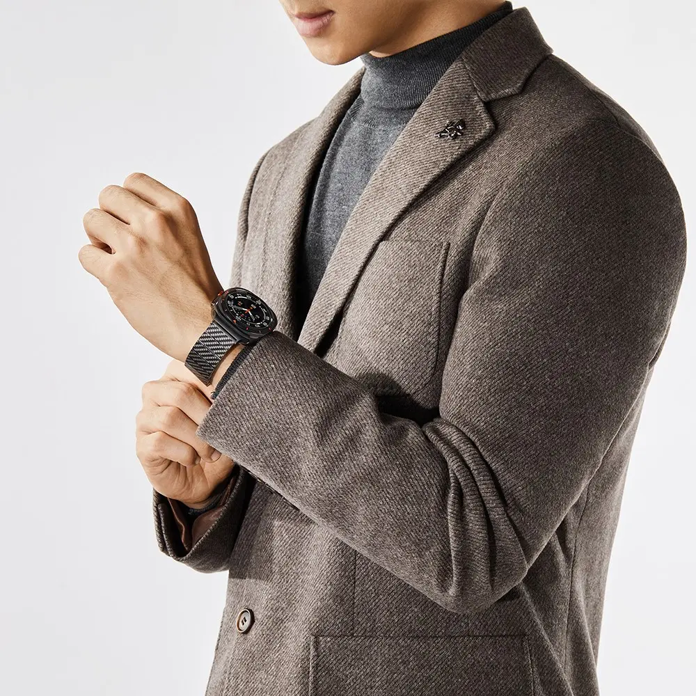 Galaxy Watch Ultra 47 mm Karbon Fiber Saat Kordonu - Pitaka Modern Serisi