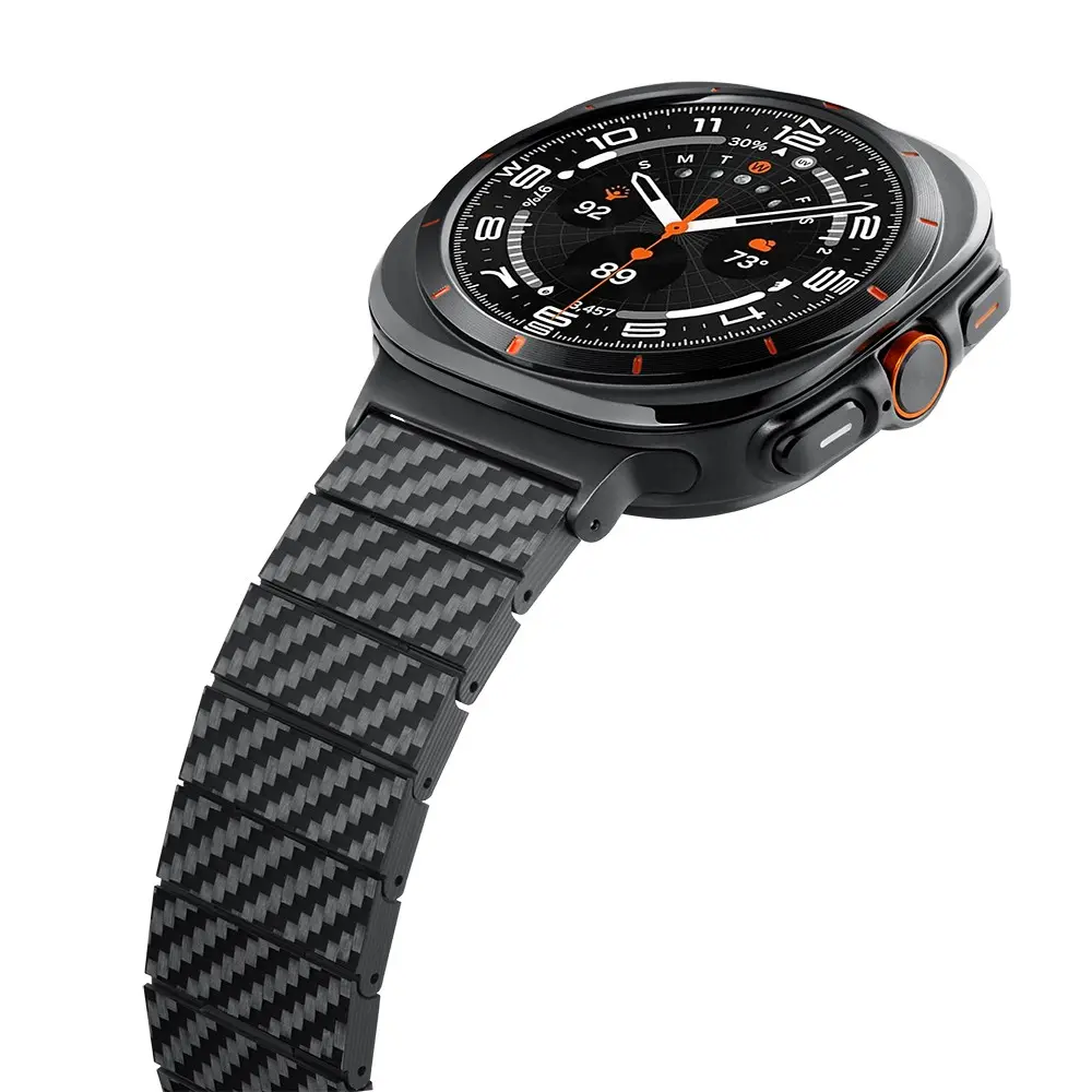Galaxy Watch Ultra 47 mm Karbon Fiber Saat Kordonu - Pitaka Modern Serisi