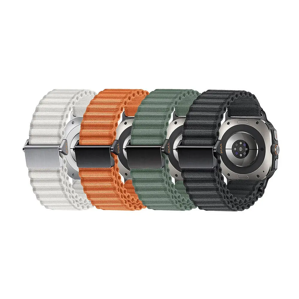 Galaxy Watch Ultra 47 mm Naylon Kumaş Örgülü Saat Kordonu - Zore KRD-120