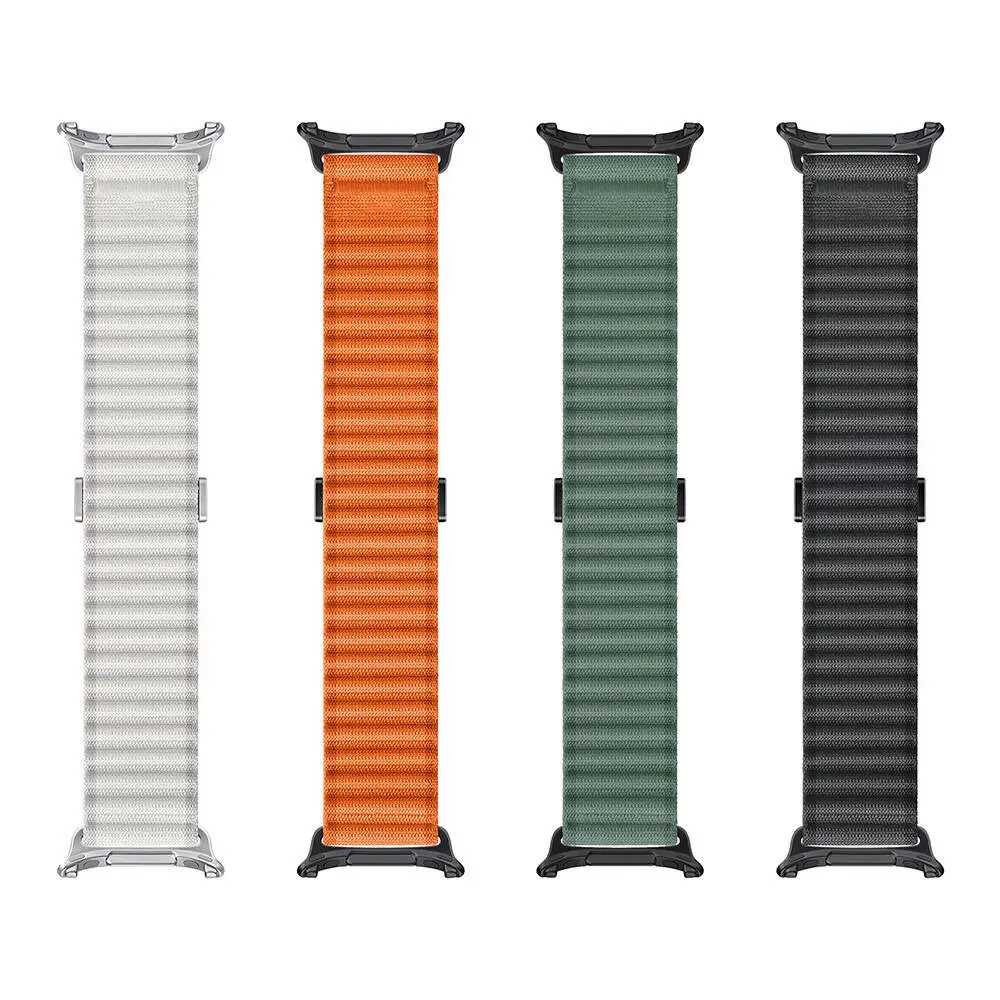Galaxy Watch Ultra 47 mm Naylon Kumaş Örgülü Saat Kordonu - Zore KRD-120