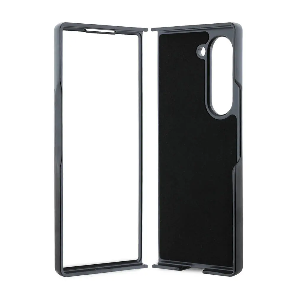 Galaxy Z Fold 6 Kılıf Guess Lisanslı Glitter Script Kapak - Siyah