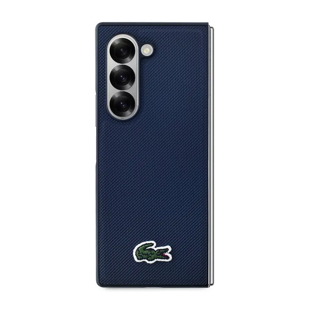 Galaxy Z Fold 6 MagSafe Uyumlu Pike Desenli Kılıf - Lacoste Lisanslı