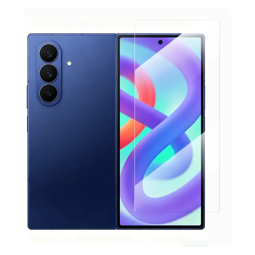 Galaxy Z Fold 7 Temperli Cam Ekran Koruyucu - Mohseven Sapphire Coating 2.5D HD