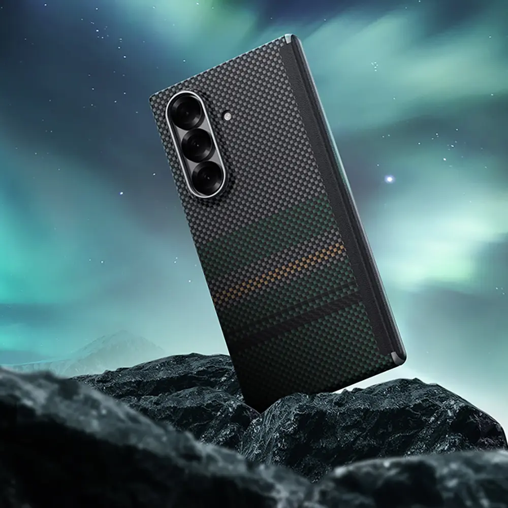 Galaxy Z Fold 7 Ön ve Arka Kevlar Kapak + Ekran Koruyucu Seti - Benks ArmorAir Aurora Grand Combo