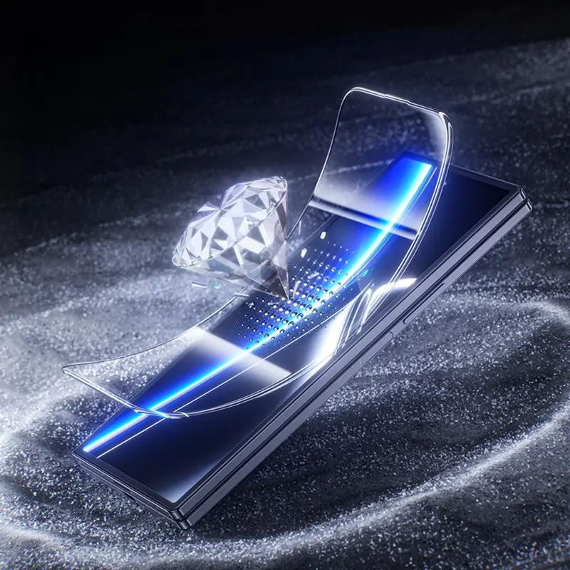 Galaxy Z Fold 7 Temperli Cam Ekran Koruyucu, Uygulama Aparatlı - Benks Glass Warrior HD