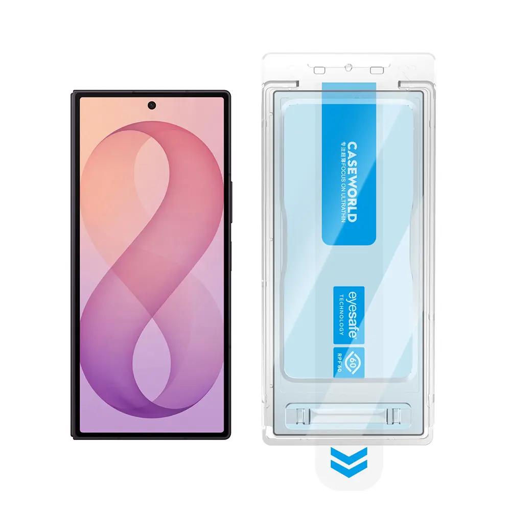 Galaxy Z Fold 7 Temperli Cam Ekran Koruyucu, Uygulama Aparatlı - CaseWorld Applicator
