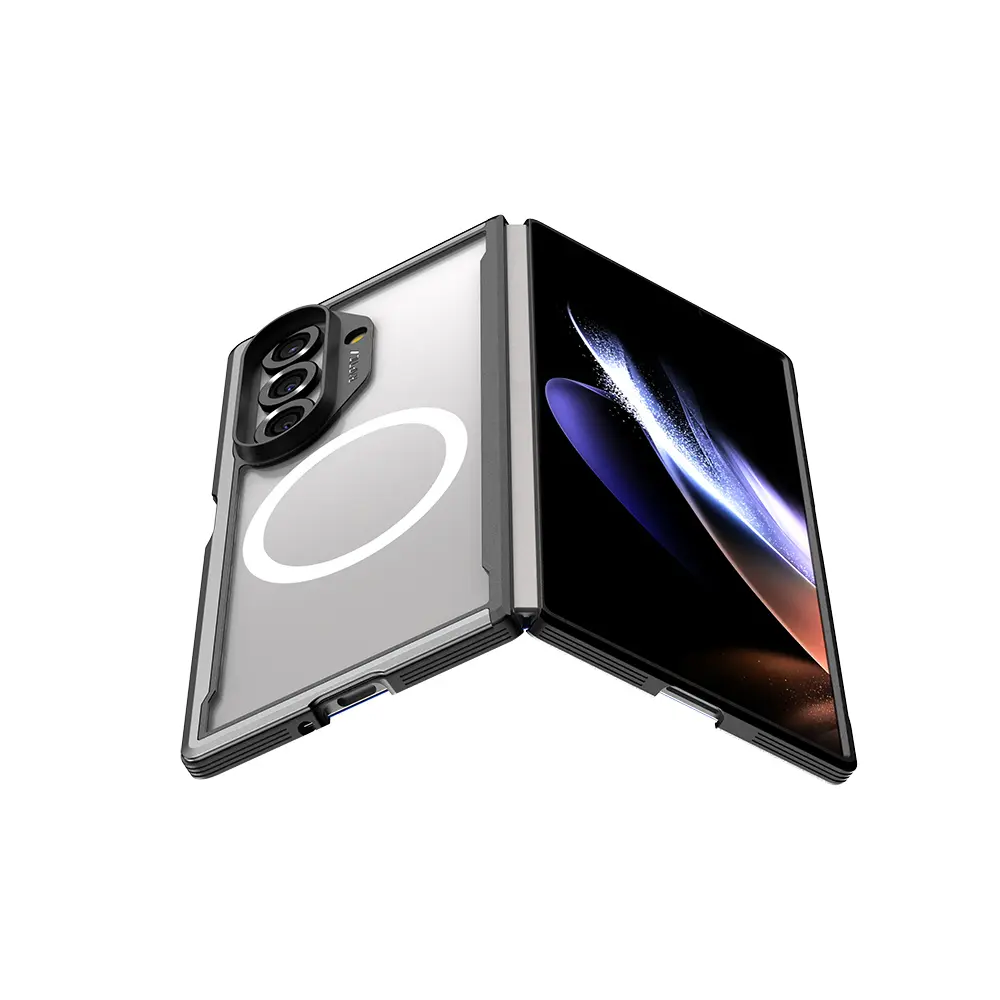 Galaxy Z Fold 7 MagSafe Uyumlu Şeffaf Kılıf - Raptic Shield